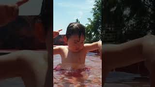 [2023 여름 대작전] 수영장을 장악한 새로이, 초자력 파워!