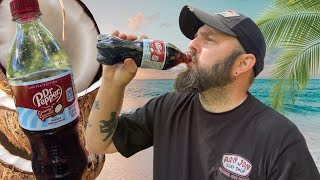 Trying the NEW Dr Pepper Creamy Coconut! Worth It?