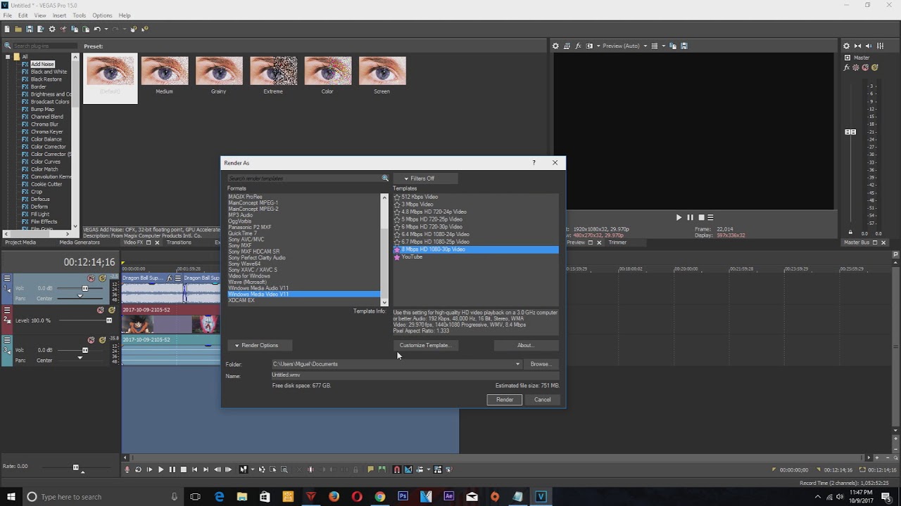How To Render Video Using Vegas Pro 17 1080p 4k How To Render Video Using Vegas Pro 17 1080p 4k