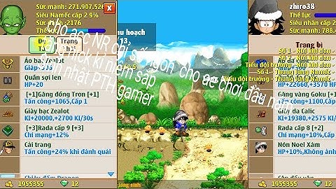 Cho acc Ngọc Rồng online ngon cho ae chơi vào đầu năm kỉ niệm sắp sinh nhật PTH gamer