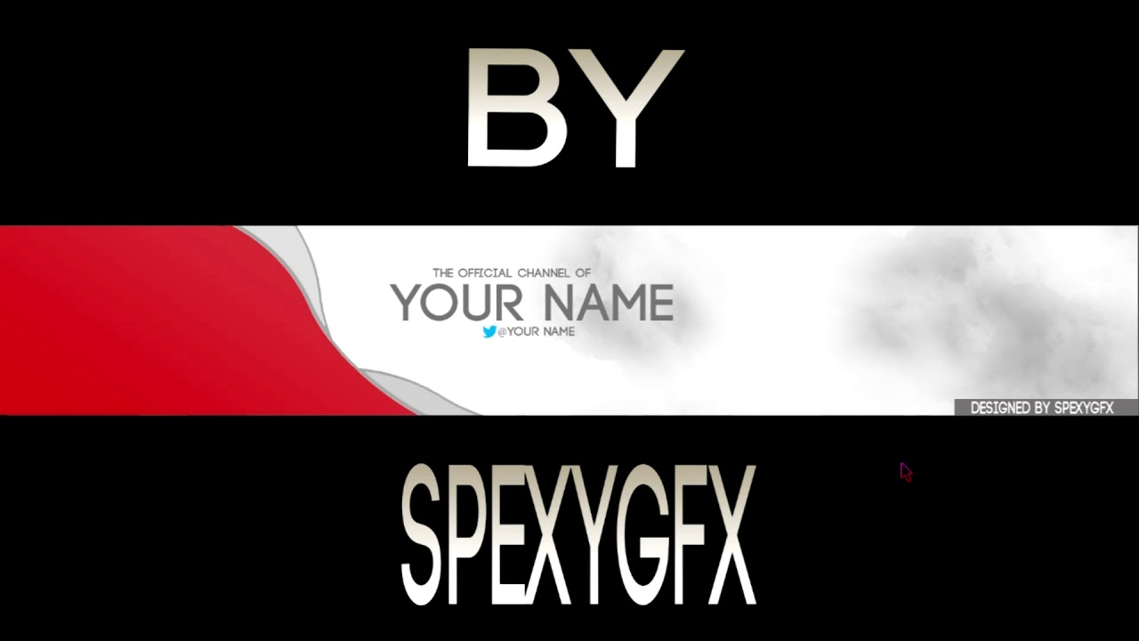 😍*NEW* 2D ABSTRACT BANNER TEMPLATE PHOTOSHOP CS6/CC 2017😍