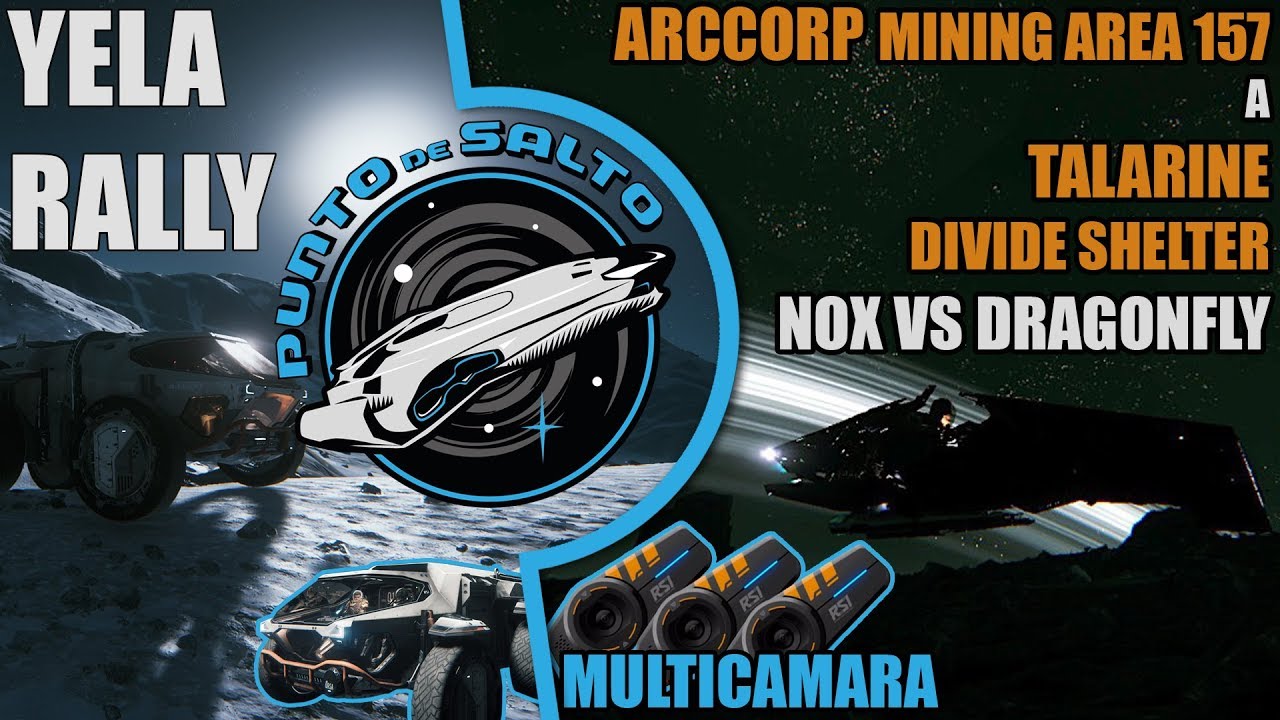 Yela Rally: "Arccorp mining area 157" a "Talarine Divide emergency shelter"| 