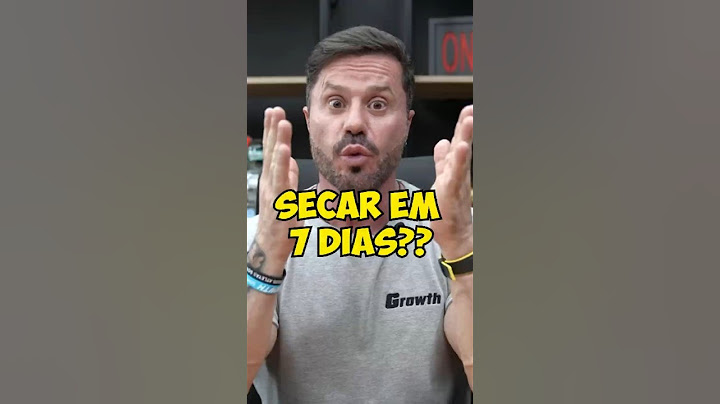 Cariani Ensina Como Secar Em 7 Dias #shorts