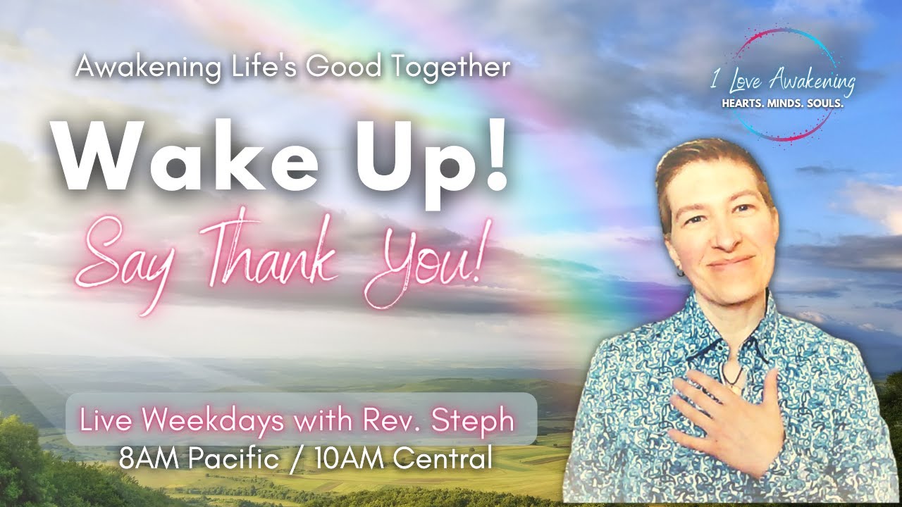 It Looks Good on You with Rev. Steph on Wake Up! Say Thank You! - YouTube