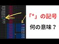 【ハイパーSBI2】個別銘柄の板（複合板）に出てくる「*」の意味