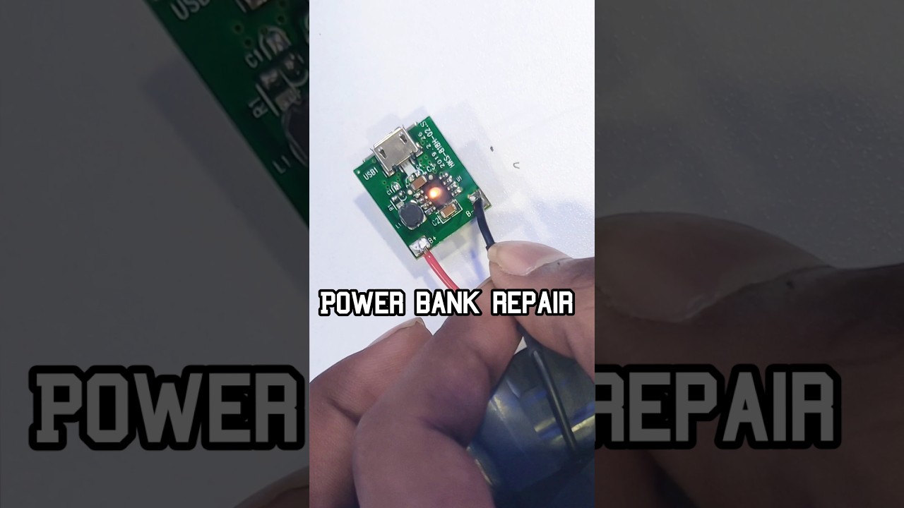 how to repair a powerbank👨🏻‍🔧🦾 #entrepreneur #experiment #science #tech #electronics #shorts#arduino