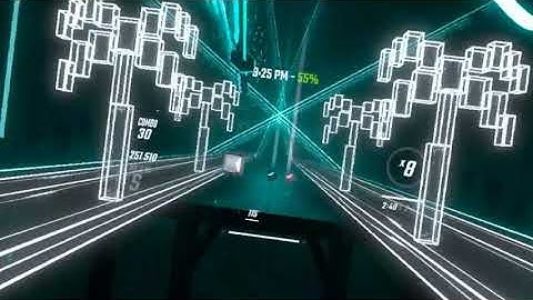 palm trees beat saber (mappingextensions)