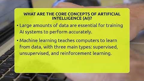 What Are The Core Concepts Of Artificial Intelligence (AI)? - Talking Tech Trends