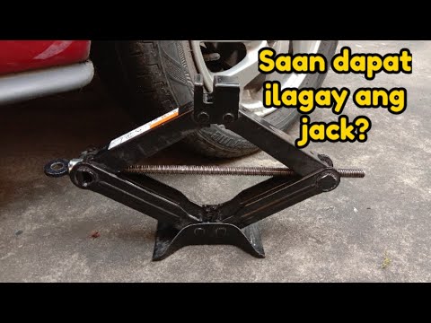 Video: Paano ka makakagamit ng isang maliit na car jack?