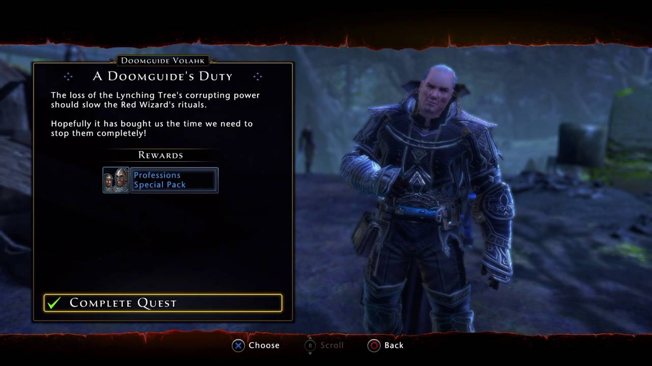 Neverwinter how to activate clockwork tomb quest (bag quest)