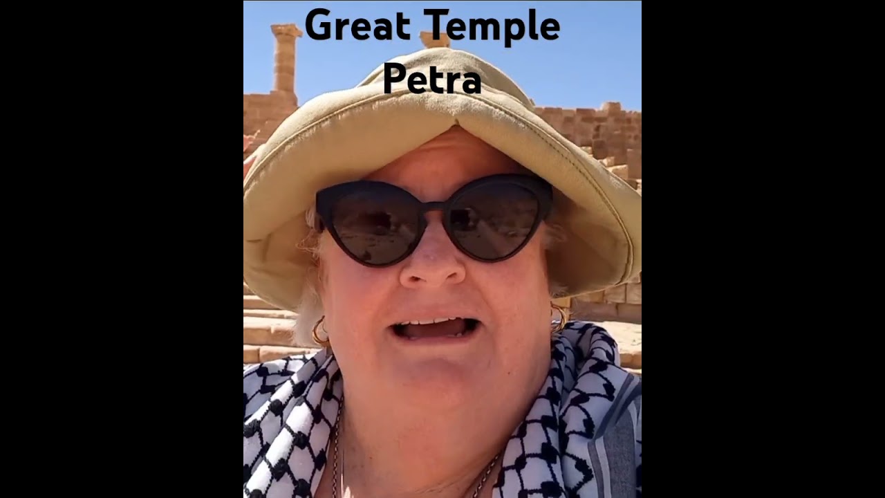 Don't Miss The Great Temple at Petra Wadi Musa Jordan @julescruisecompanion  #jordan #petra