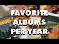 My Favorite Albums From Every Year I've Been Alive | PART ONE