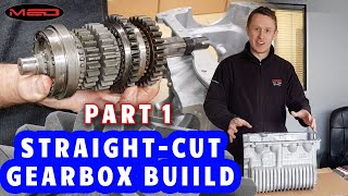 How to build an MED straightcut Mini gearbox  part 1