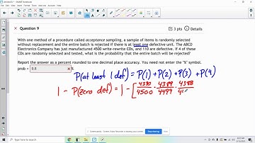 MAT130/131: Chapter 3 - Probabilities using Complements Ex. 3