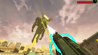 Skibidi Toilet Infection Gameplay – Titan TV vs Giant Skibidi Toilet Fight! 🕹️ Skibidi Bath Game!