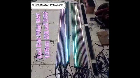 strobo text,running text RGB,stoplamp corolla dll.(5)