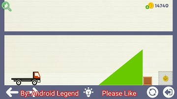 Brain physics map 1 level 151, 3 stars Android solution