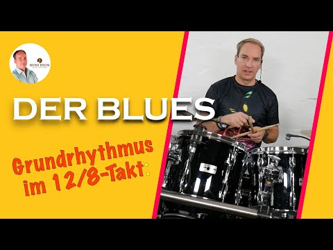 Blues basic rhythm - Learn to play the drums for beginners and advanced players - with profession...