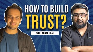 🔴 How to build TRUST as a BRAND? with Kunal Shah