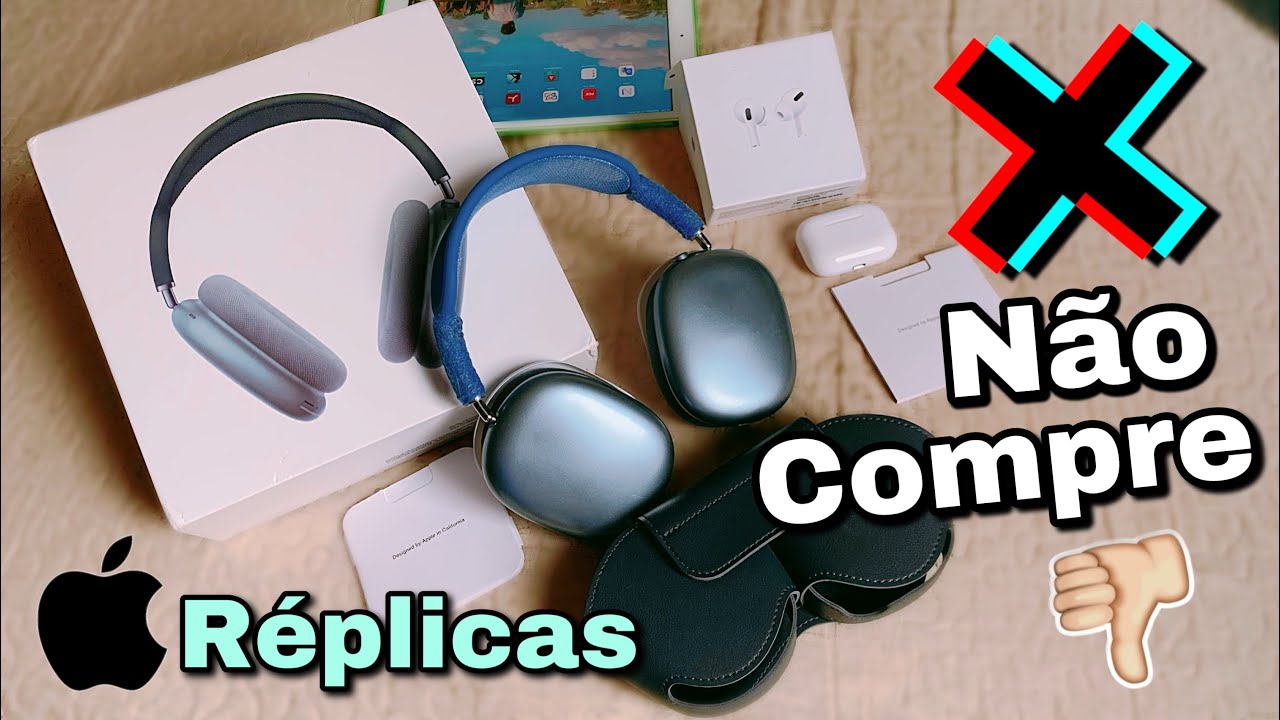 Réplica AirPods Pro & AirPods Max da Shopee - NÃO COMPRE! - YouTube