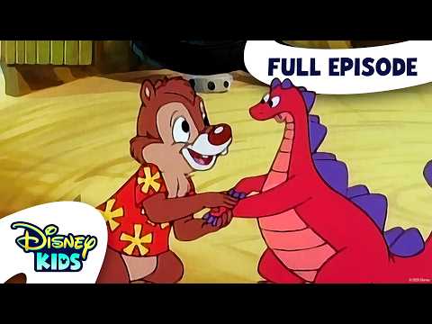 Prehysterical Pet | Chip 'n Dale's Rescue Rangers S1 E32 | Full Episode | @disneykids