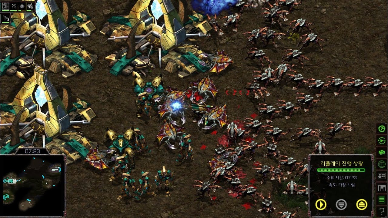 Épico 😎 Drone Drill bien ejecutado - ZvP - Starcraft remastered - YouTube