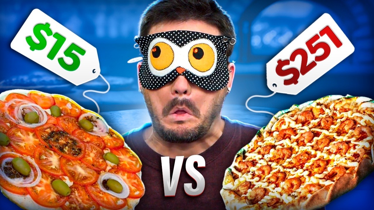 PIZZAS CARAS vs. BARATAS - CONSIGO ACERTAR?