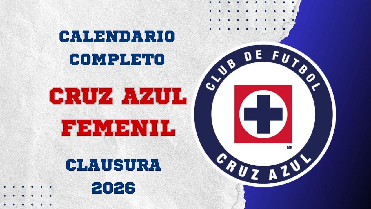 Cruz Azul femenil: Calendario completo del Torneo Clausura 2026
