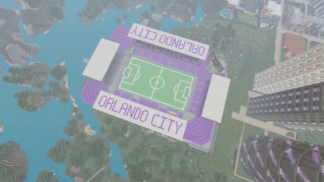Fans Build Orlando City S New Stadium In Minecraft Orlando City Soccer Club