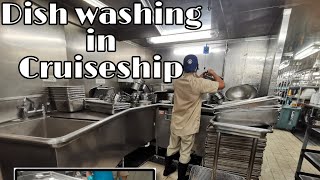 Dish washing - Pot washing in Cruiseship