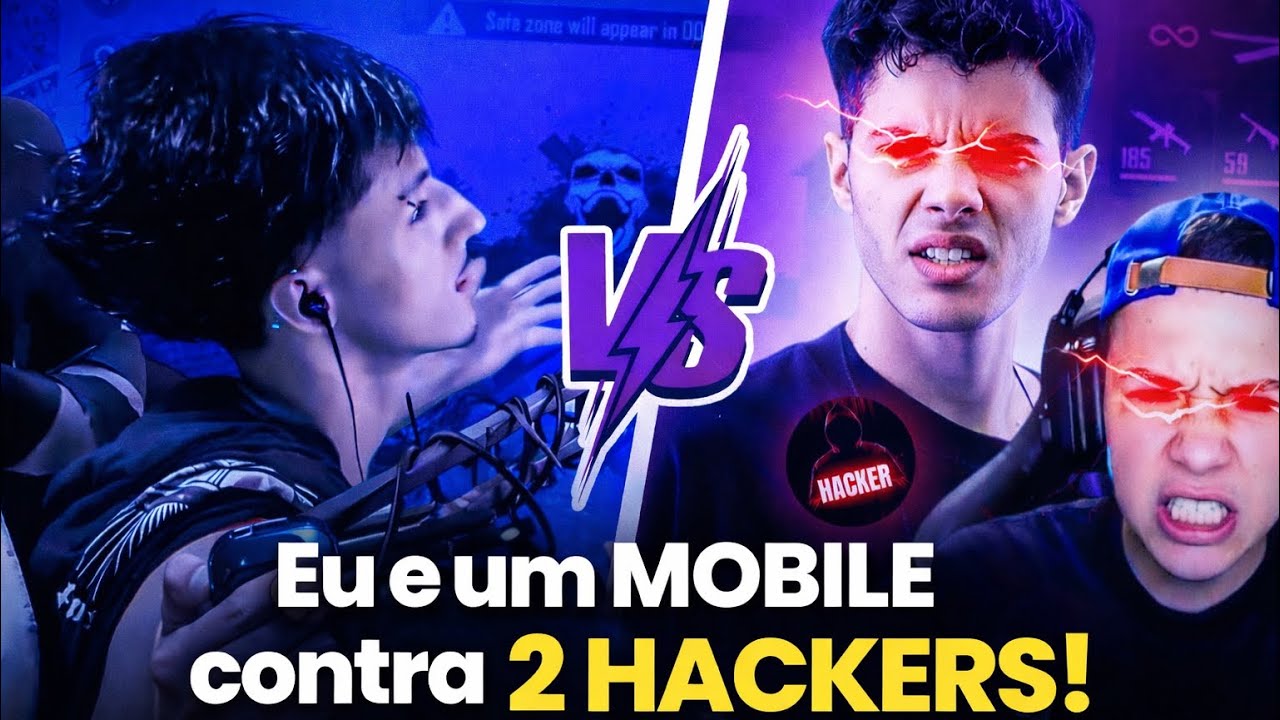 pt2 JOGANDO APOSTADO CONTRA DOIS FAMOSOS ACUSADOS DE XIT! FREE FIRE