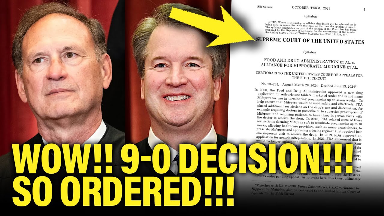 🚨 Supreme Court FINALLY Issues MAJOR DECISION…