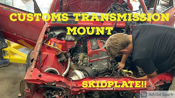 Building an e30 m3 conversion part 7: Fabricating a transmission mount