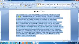 Strikethrough,Subscript,Superscript,Change Cases,Text Highlight color and Font Color