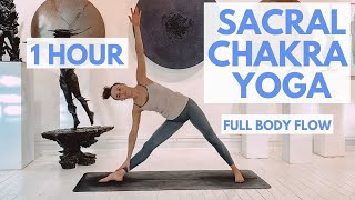 Sacral Chakra Yoga: Vinyasa Yoga Flow | Creativity + Sexual Energy