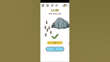 Brain out level 26 How many ants Walkthrough