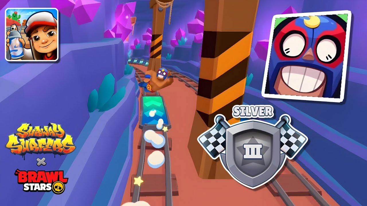Unlock El Primo Profile Portrait - Sliver Medal | Subway Surfers Brawl Stars 2025 Showdown 🏁🥈