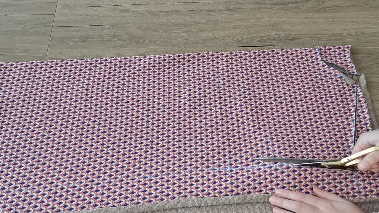 Очень практичное шитье блузок с низким рукавом # легкое шитье