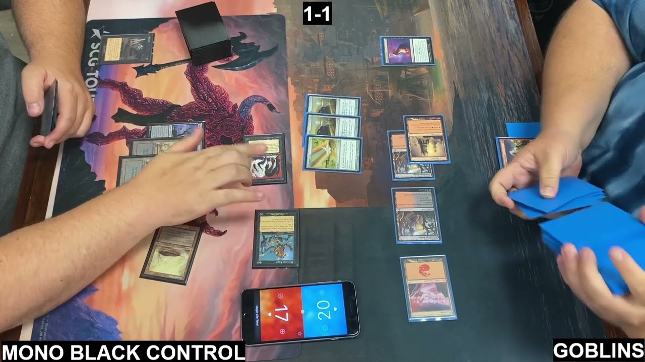 Pauper - Mono Black Control VS Goblins - YouTube.