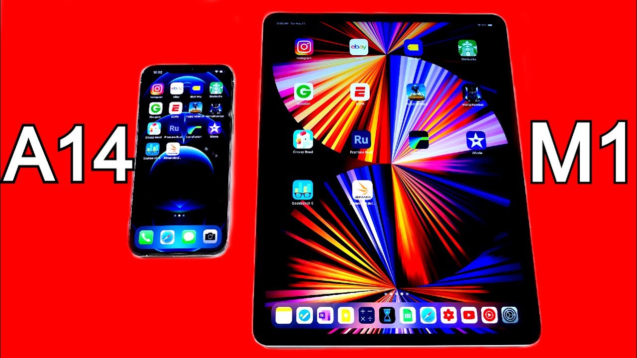 iPhone 12 Pro Max vs iPad Pro M1 Speed Test! - YouTube
