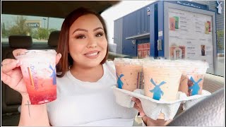 Trying DUTCH BROS Drinks For The First TIME! *MY SUBSCRIBERS FAVORITE DUTCH BROS DRINKS*