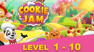 Cookie Jam Level 1 - 10 screenshot 5