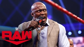 Bobby Lashley berates MVP and demolishes the VIP Lounge: Raw, July 12, 2021