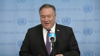Pompeo triggers snapback sanctions on Iran at UN Secretary of State Mike Pompeo on Thursday notified the United Nations that the U.S. is initiating the process to reinstate all U.N. sanctions on Iran that were ..., From YouTubeVideos