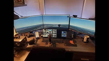 MSFS2020 5 Monitor Air Manager 4.0 BETA Setup, Triple Monitor Scenery