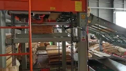 120m/min high speed automatic veneer stacking machine