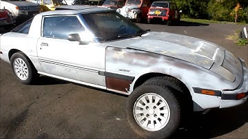 1984 Rx7 GSL-SE project with 13b wankel rotary fuel injection and close ratio 5 speed