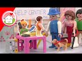 Playmobil Familie Hauser - Anna und Lena helfen