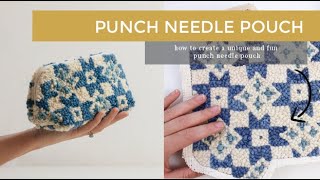 Punch Needle Pouch Tutorial