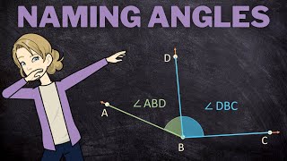 How to Name an Angle | Naming Angles with Letters